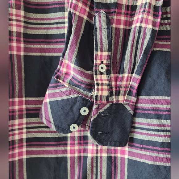 Talbots Button Up | S Petite | Plaid - Picture 3 of 4